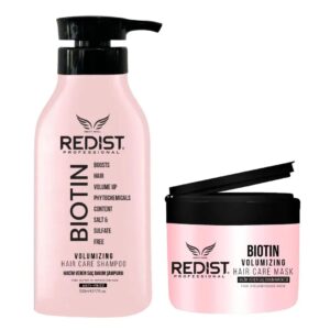 PACHET PROMO: 2 REDIST CU BIOTINA (Sampon 500ML, Masca 250 ML)