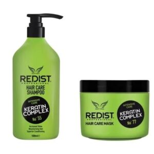 PACHET PROMO: 2 REDIST Keratina (Sampon 1000ML, Masca 475 ML)